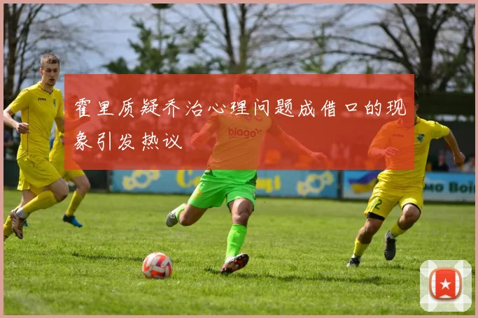 霍里质疑乔治心理问题成借口的现象引发热议